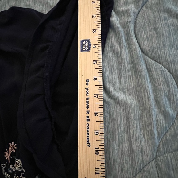 Knox Rose Embroidered Blouse Large - Picture 7 of 9